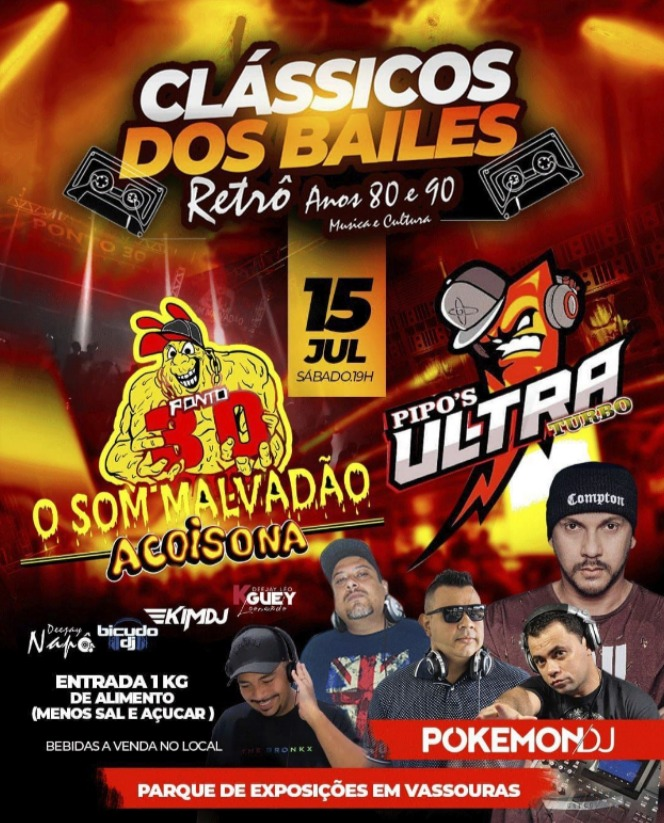 Cl�ssico dos Bailes Retr� - anos 80 e 90