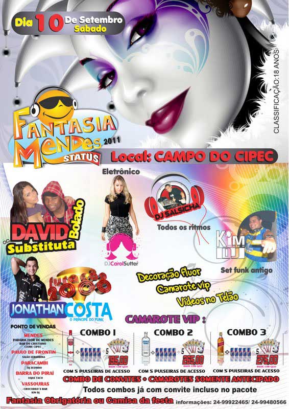 FESTA A FANTASIA DA STATUS