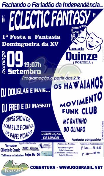 ECLECTIC FANTASY - 1� FESTA A FANTASIA D