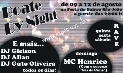 BOATE BY NIGHT