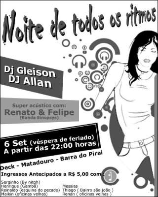Noite de Todos os R I T M O S