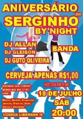 N�VER DO SERGINHO ( BY NIGHT ) BARRA DO 