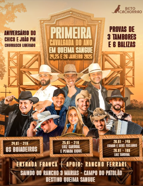 Anivers�rio do Chico e Jo�o Pm com Churr