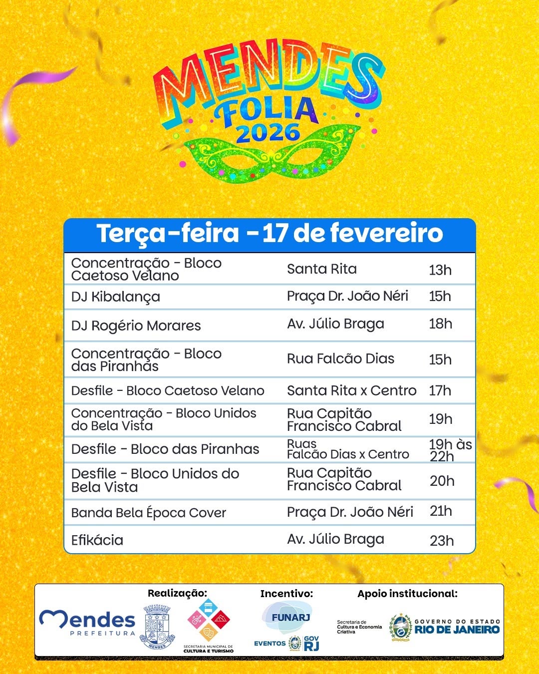 MENDES FOLIA 2026