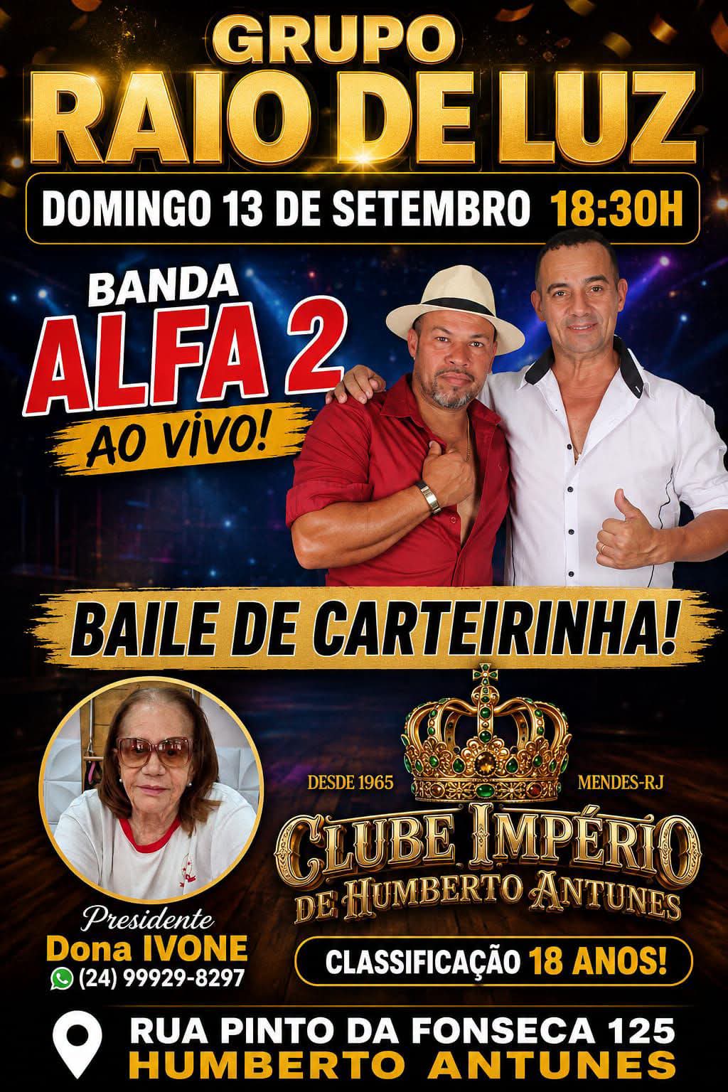 Grupo Raio de Luz com Banda Alfa 2