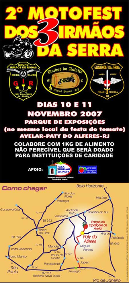 2� MOTO FESTA DOS 3 IRMAOS DA SERRA
