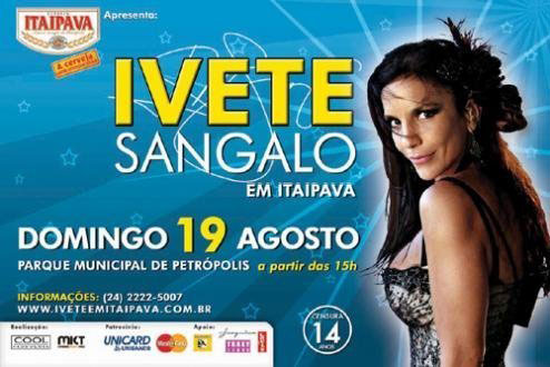 Ivete Sangalo em Itaipava