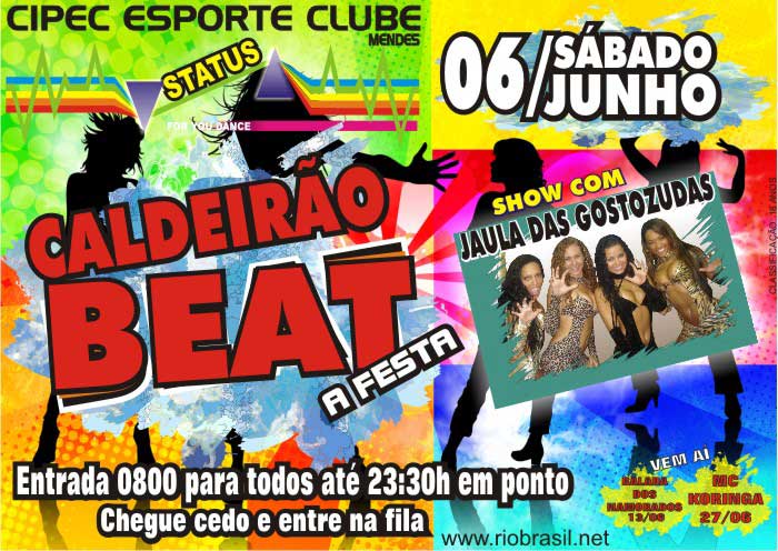 CALDEIR�O BEAT - A FESTA COM JAULA DAS G