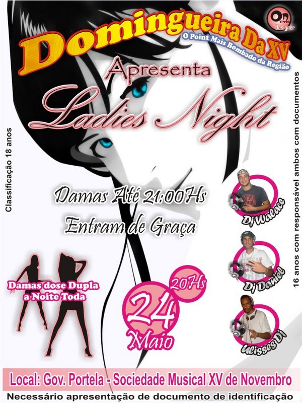 LADIES NIGHT NA DOMINGUEIRA DA XV