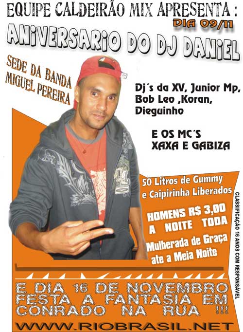 Anivers�rio do Dj Daniel