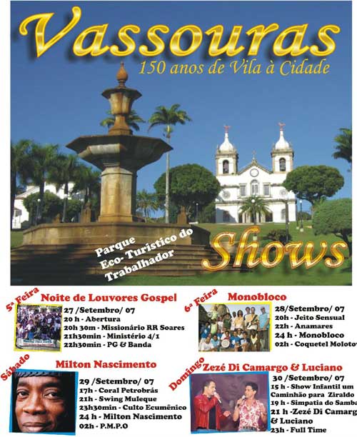 150 anos de Vassouras