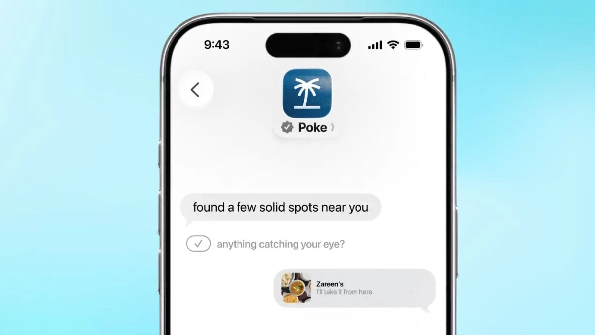 A revolu��o da IA chega �s Mensagens da Apple com a aprova��o da Poke