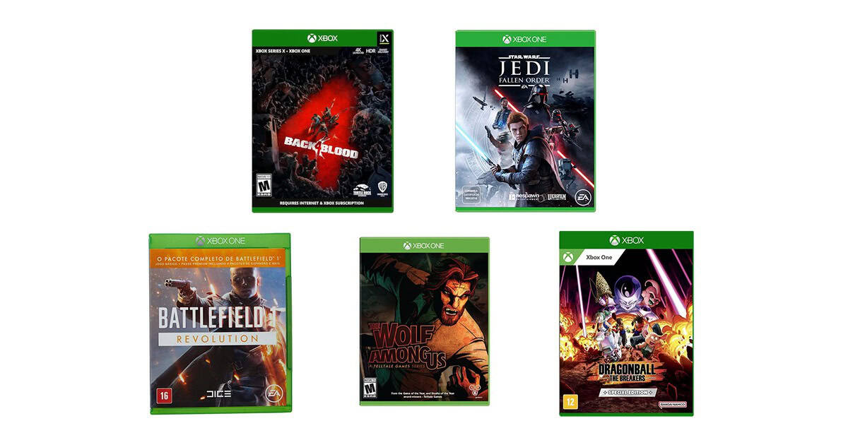 Hora de montar sua biblioteca: sele��o de jogos Xbox em promo��o na Amazon