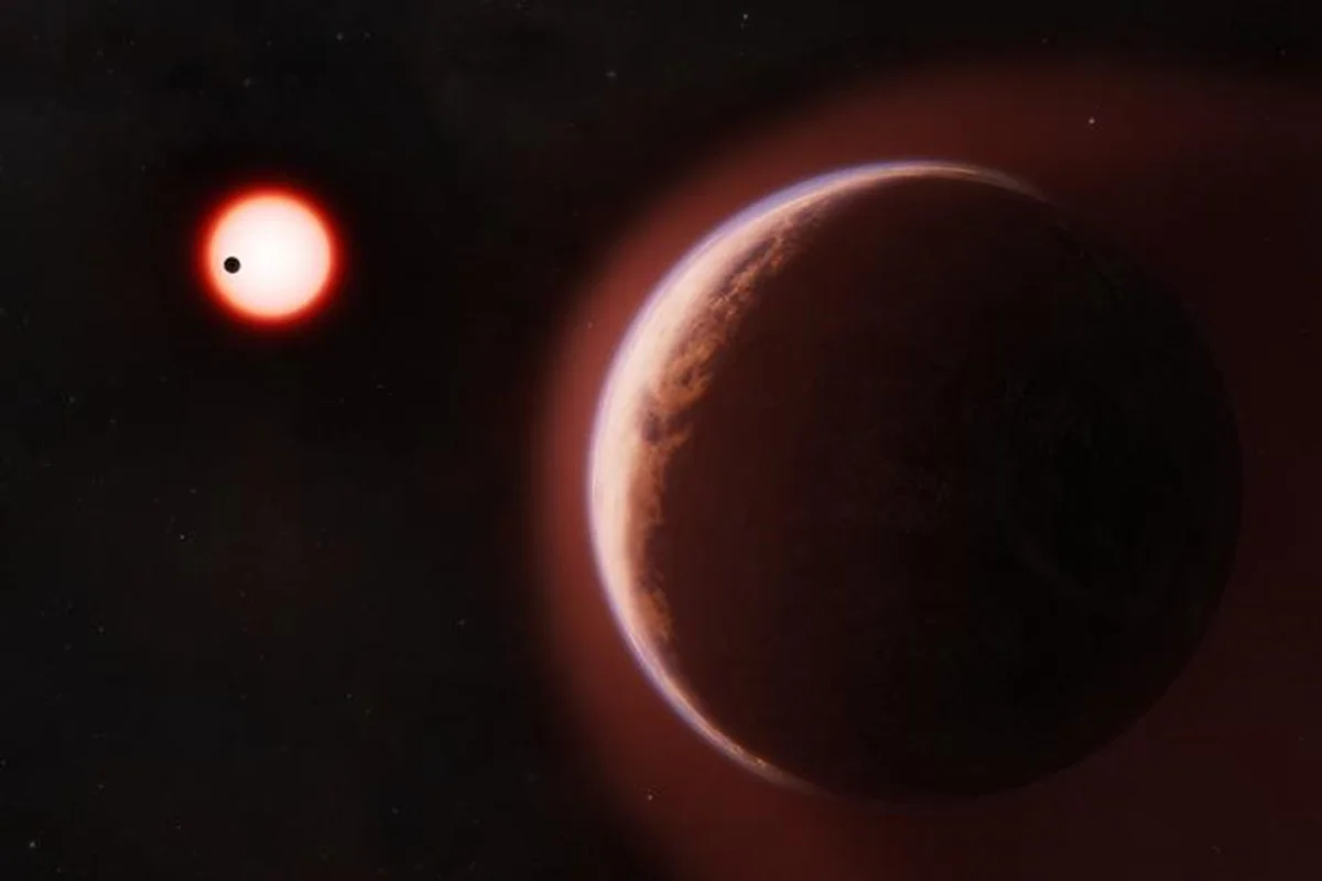 De forma in�dita, planeta em zona habit�vel tem atmosfera detectada