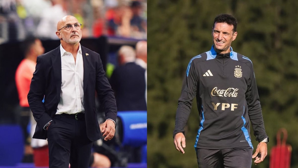 Aluno e professor: o duelo entre De la Fuente e Scaloni na final