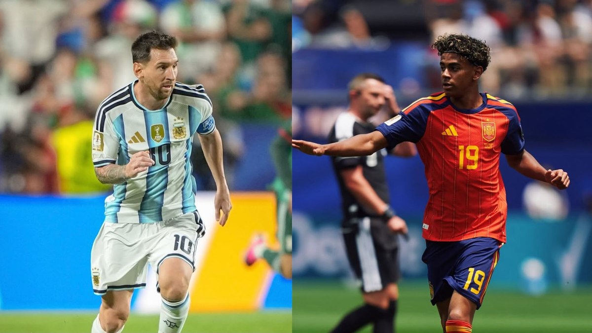 Messi x Yamal: encontro de duas gera��es de craques na final