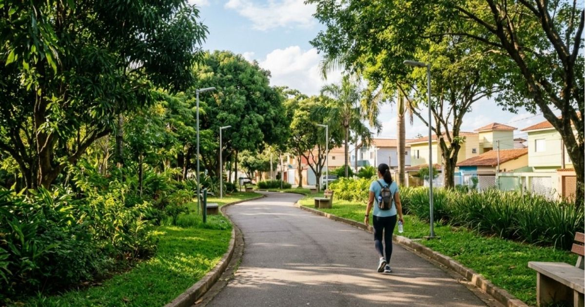 Sair para caminhar em vez de ir para academia ajuda muito, mas s� vale a pena se a caminhada durar pelo menos 30 minutos seguidos, sem nenhuma interrup��es e a uma velocidade de cerca de 5 km/h