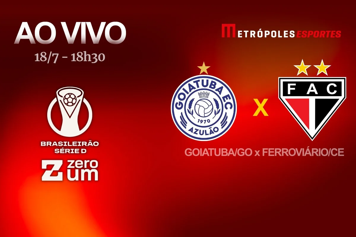 S�rie D ZeroUm: Metr�poles transmite Goiatuba-GO x Ferrovi�rio-CE