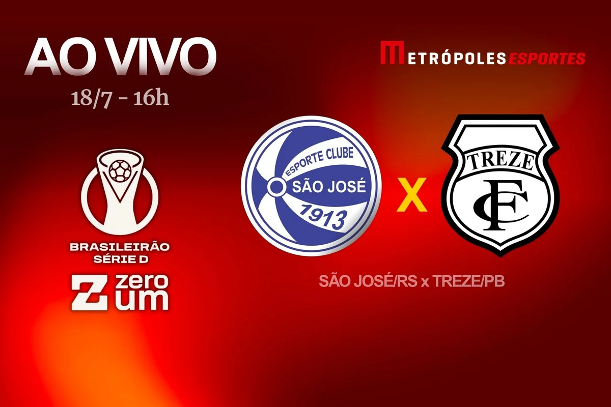 S�rie D ZeroUm: Metr�poles transmite S�o Jos�-RS x Treze-PB ao vivo