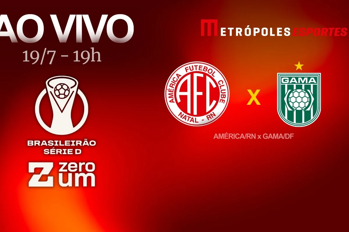 S�rie D ZeroUm: Metr�poles transmite Am�rica-RN x Gama-DF ao vivo