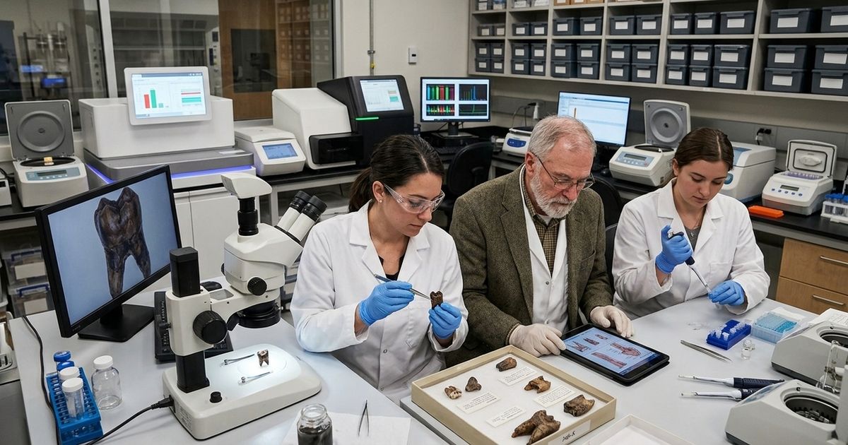 Pesquisador de DNA afirma: agora podemos testar perguntas que arque�logos fazem h� 100 anos