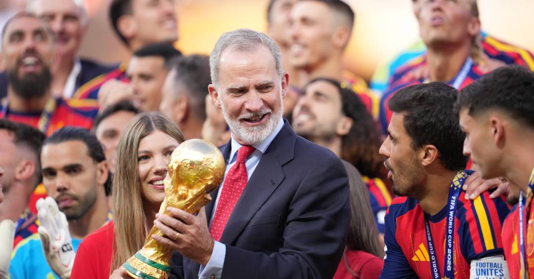 Rei da Espanha vira gal� da gera��o z ap�s t�tulo da Copa do Mundo