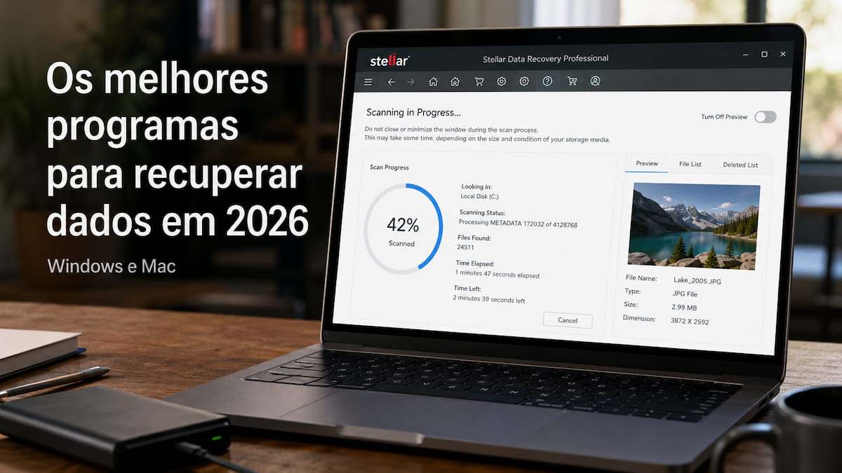 Os 10 melhores programas para recuperar dados em Windows e Mac
