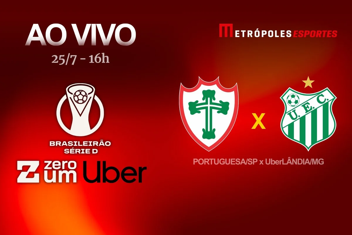 S�rie D ZeroUm: Metr�poles transmite Portuguesa-SP x UberL�NDIA-MG