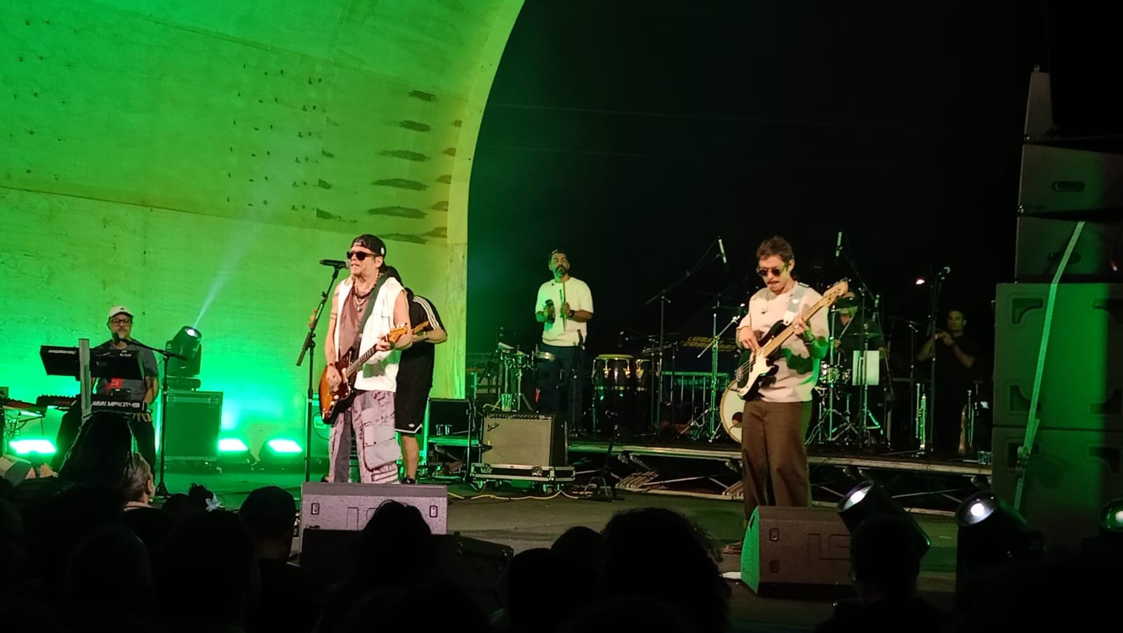 O samba-punk da mundo livre s/a no Parque da Cidade
