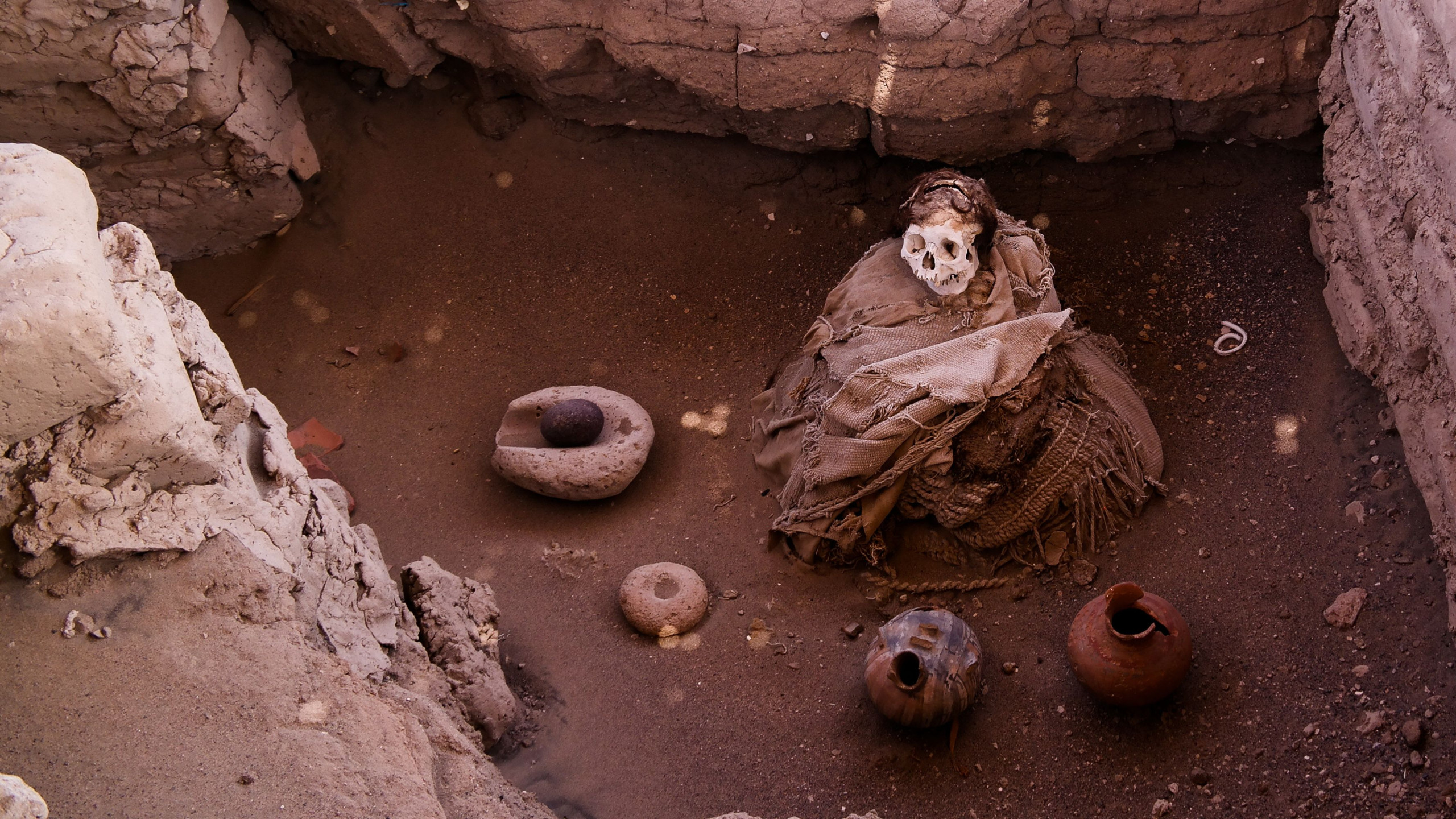 M�mias incas: estudo desmente como tr�s crian�as morreram h� 500 anos