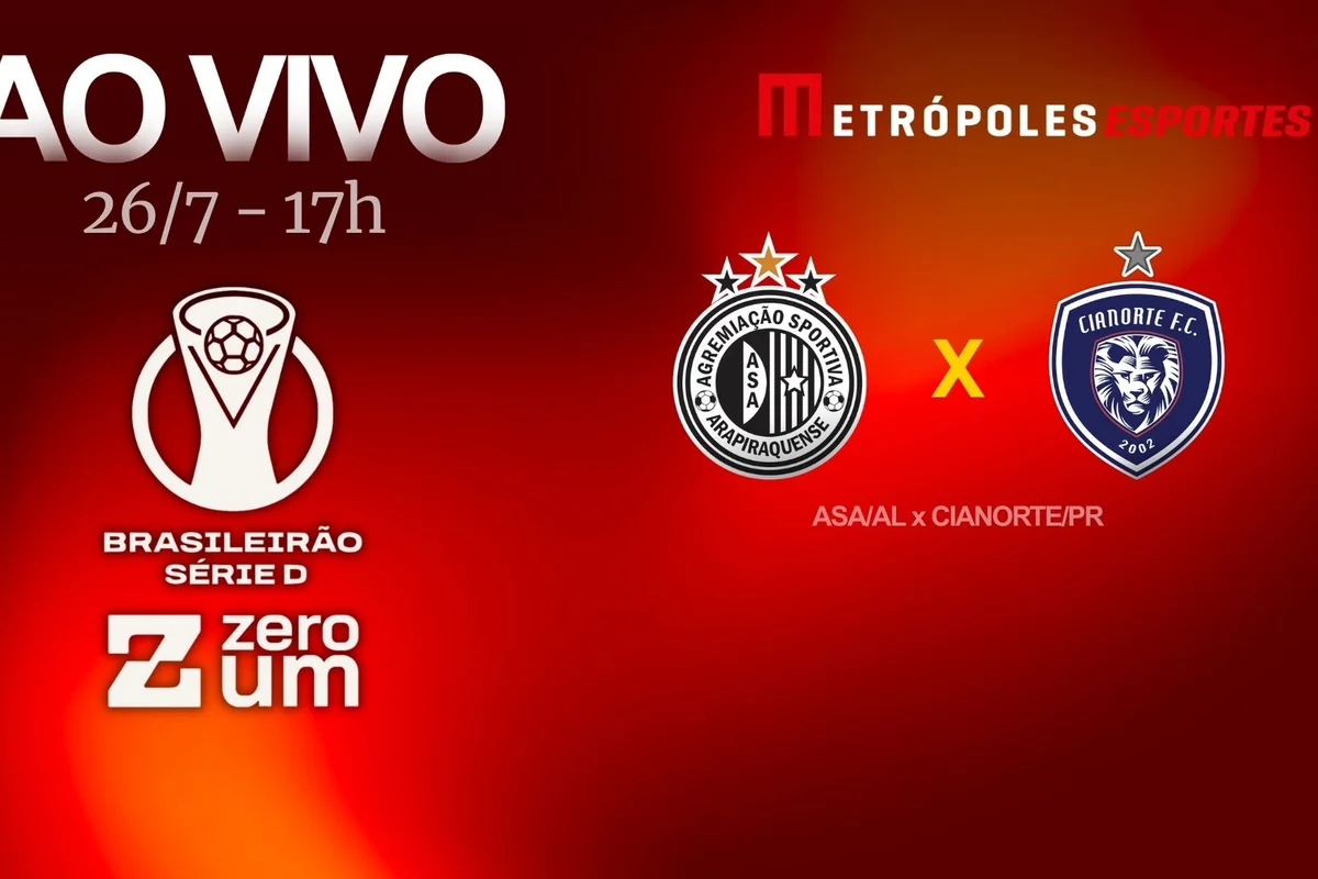 S�rie D ZeroUm: Metr�poles transmite ASA-AL x Cianorte-PR ao vivo