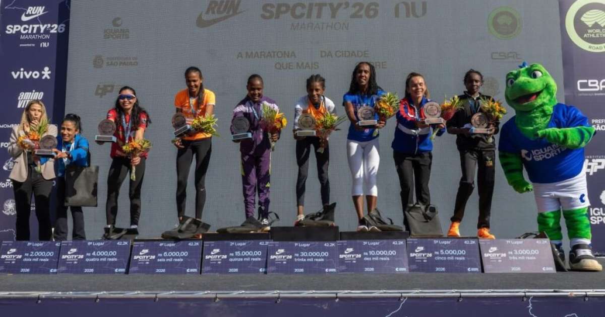 Dom�nio brasileiro e recorde de concluintes marcam a 10� Nike SP City Marathon