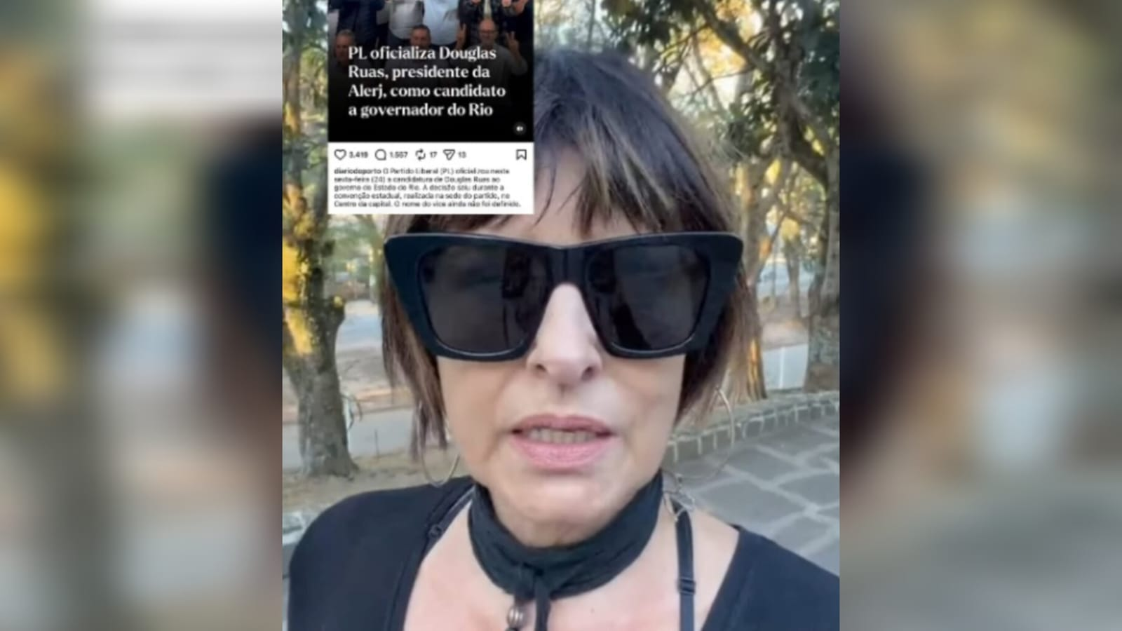V�DEO: Fernanda Abreu amea�a ir � Justi�a ap�s PL usar ?Rio 40 Graus?