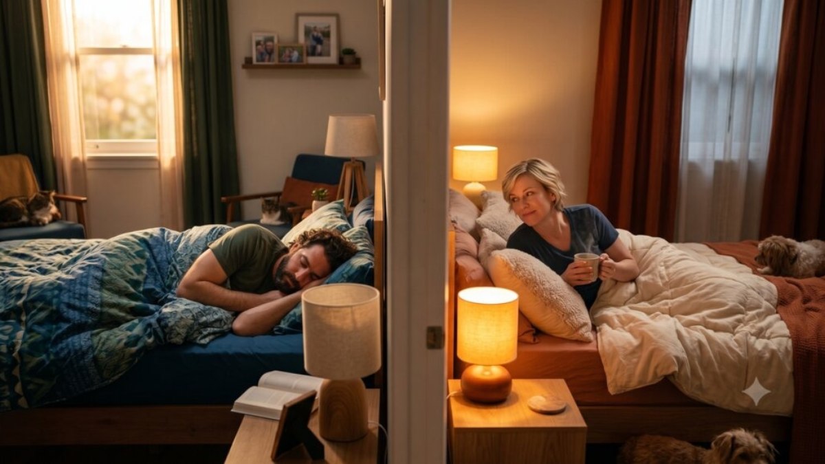 Div�rcio do sono: dormir separado � solu��o ou alerta?