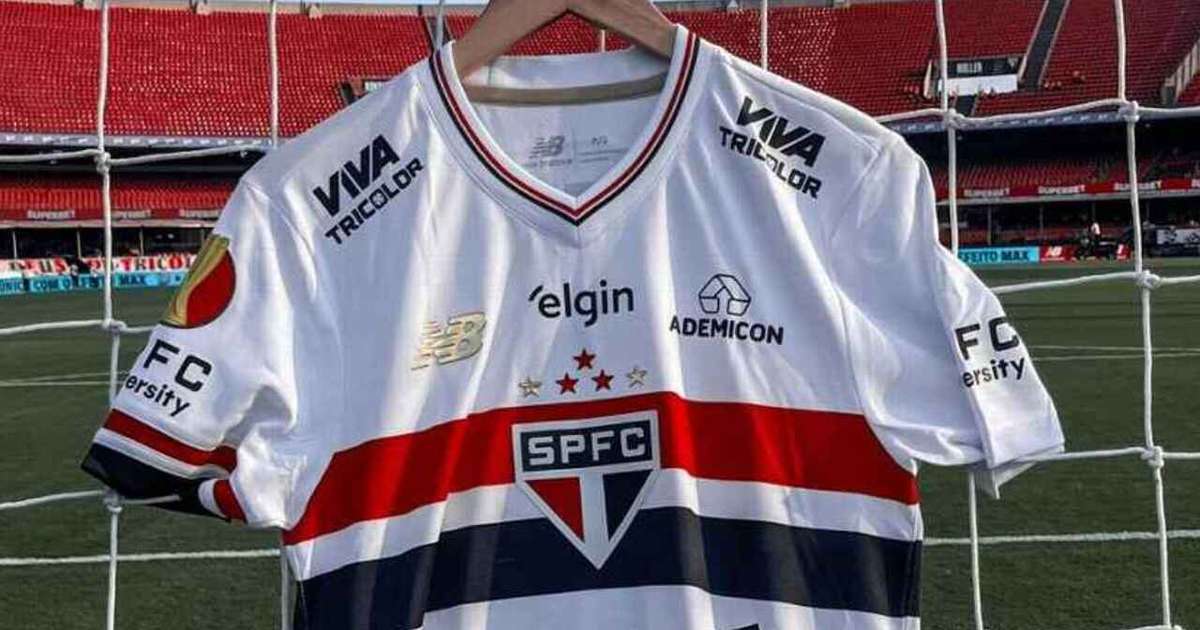 Imagens da nova camisa do S�o Paula vaza; confira