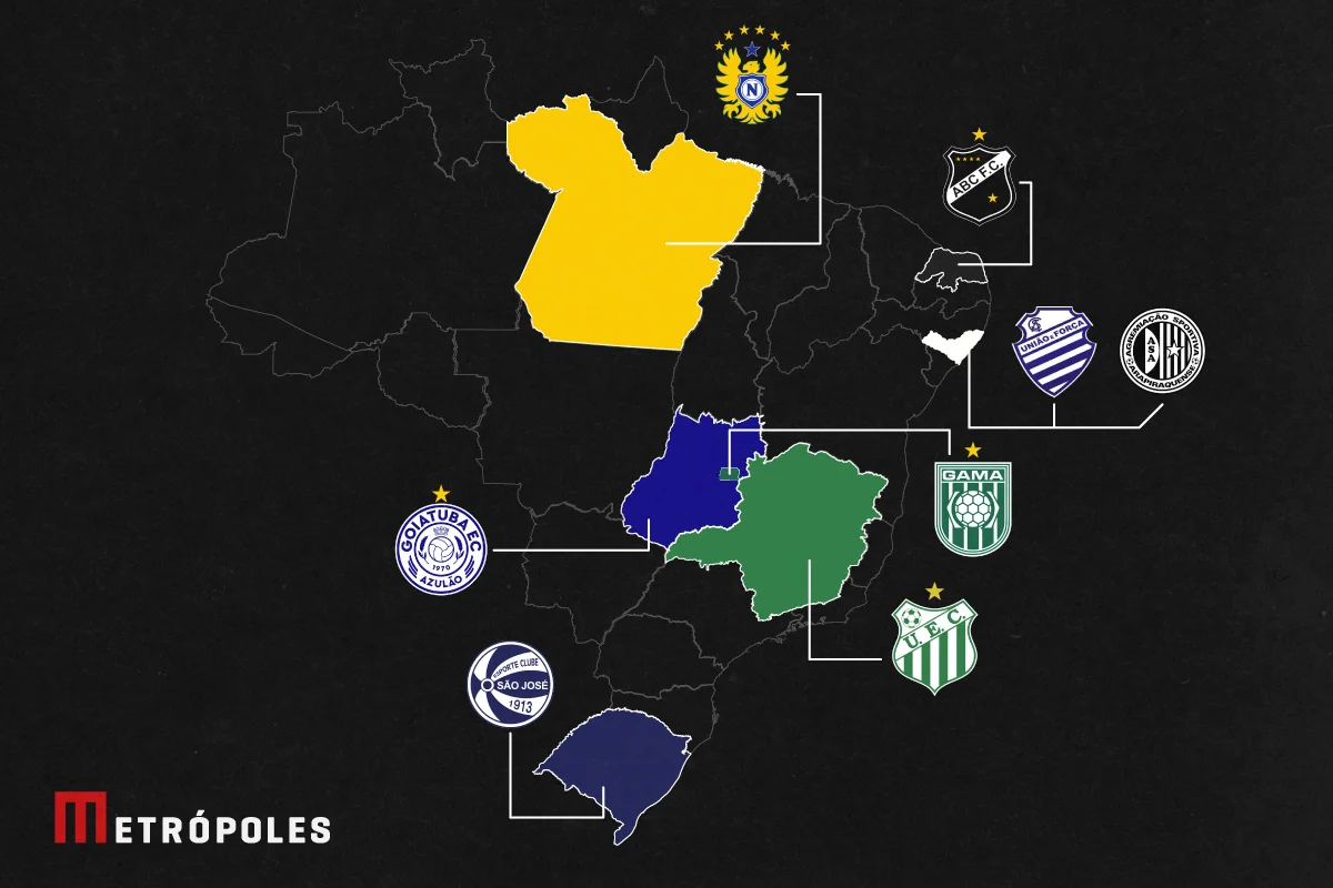 S�rie D ZeroUm: 5 regi�es brasileiras est�o representadas nas quartas