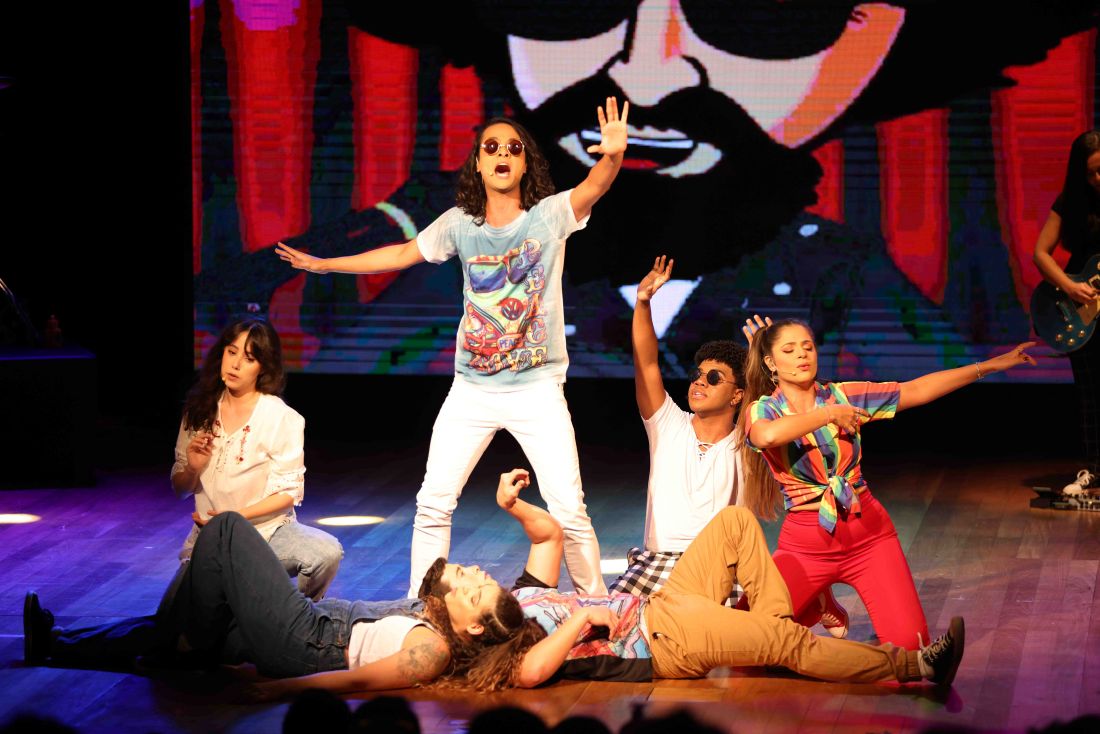 Musical infantil, Rock para Crianas  O Palco Encantado do Rock no Brasil, anima frias escolares no Rio de Janeiro
