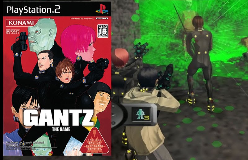 Gantz | RPG de tiro pra PS2, da Konami, finalmente ganha uma tradu��o para ingl�s!
