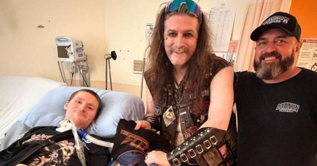 Banda de heavy metal realiza show em hospital como �ltimo desejo de f�