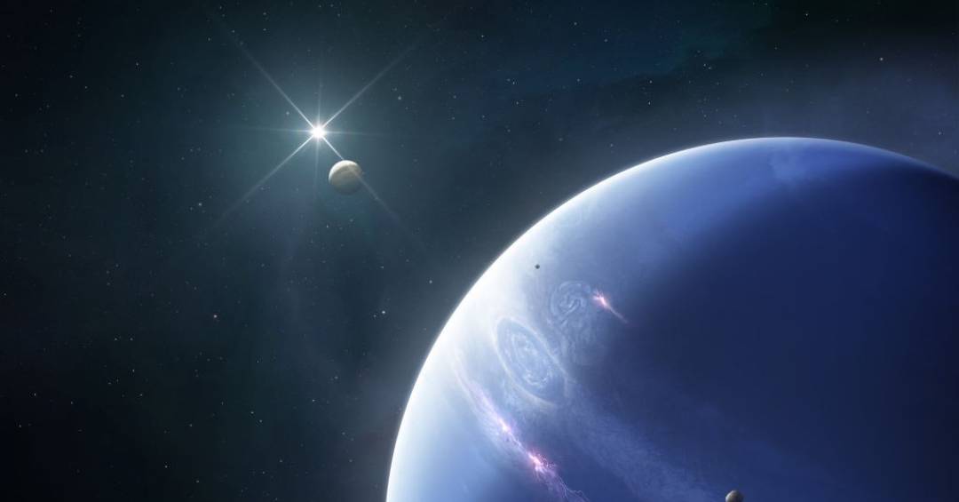 A cat�strofe espacial que criou o sistema de sat�lites de Netuno