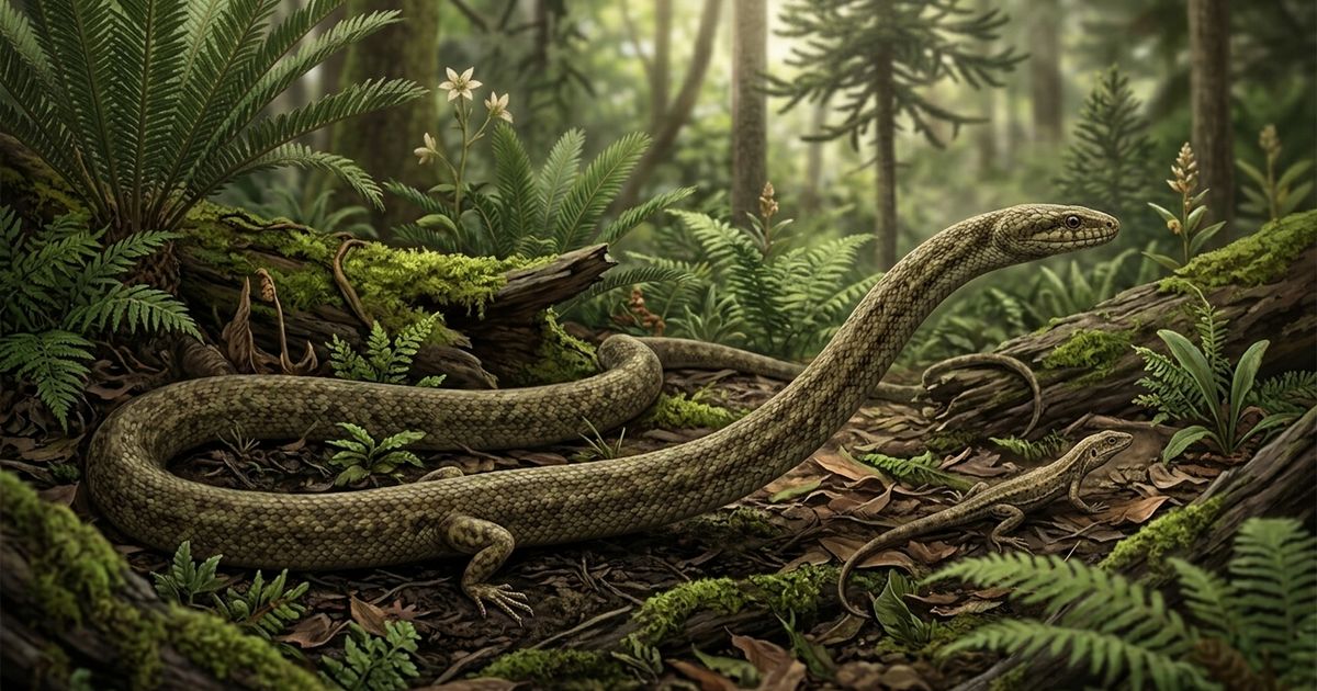?Uma hist�ria de mais de 100 milh�es de anos?: o processo evolutivo que levou as cobras a abandonar suas patas