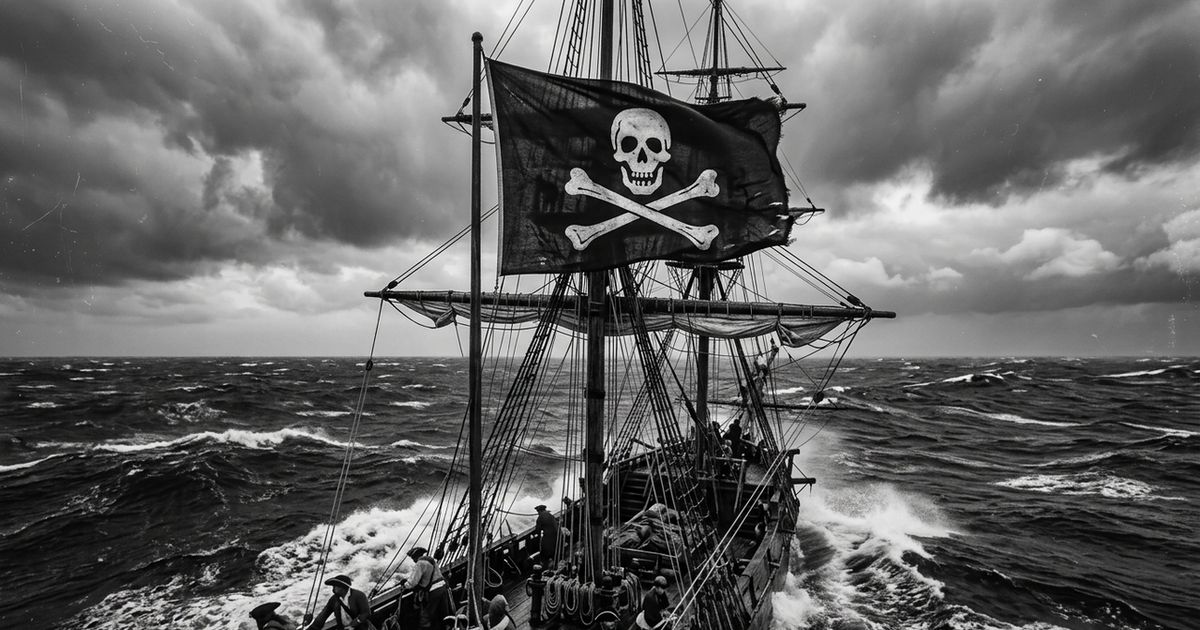 Caveiras, ossos e amea�as de morte: o mist�rio por tr�s do nome mais famoso das bandeiras piratas