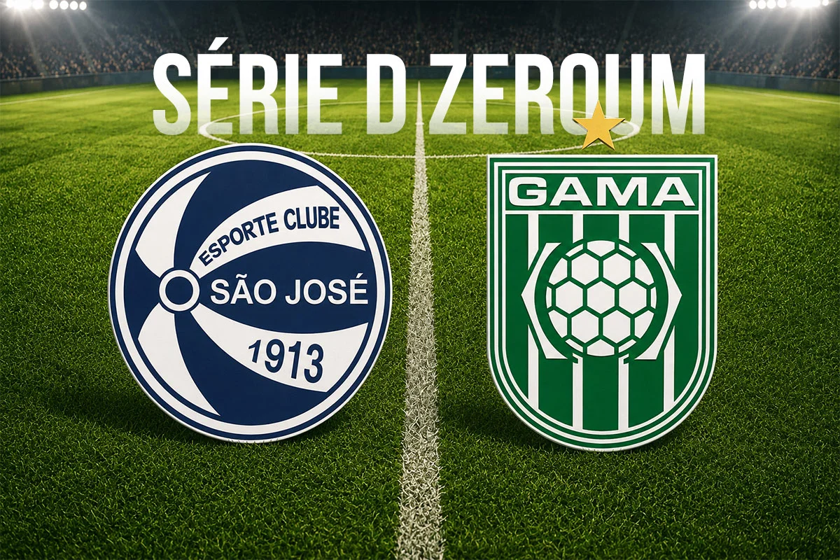S�rie D ZeroUm: S�o Jos�-RS e Gama-DF decidem quem sobe para a S�rie C