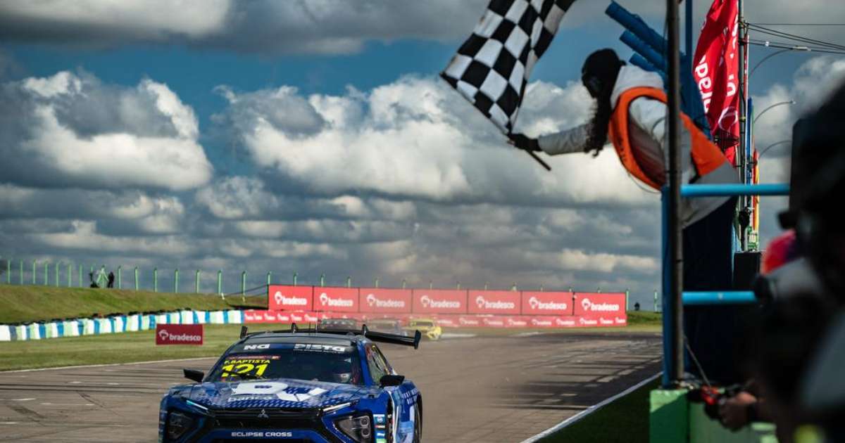 S�bado de pole e vit�ria para a Mitsubishi Motors em seu reencontro com Santa Cruz do Sul