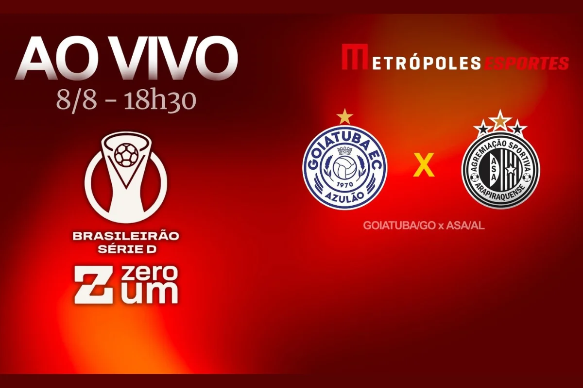 S�rie D ZeroUm: Metr�poles exibir� quartas entre Goiatuba-GO x ASA-AL