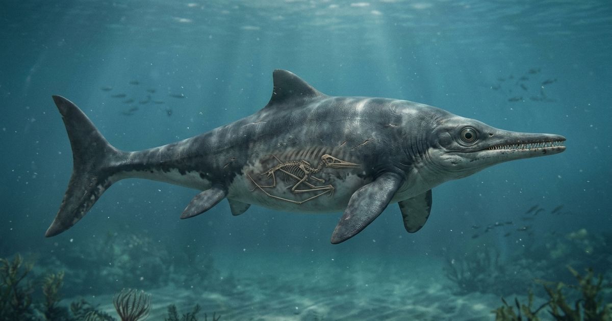 F�ssil encontrado na Austr�lia revela que um pliosauro matou um predador marinho que havia acabado de devorar um pterossauro