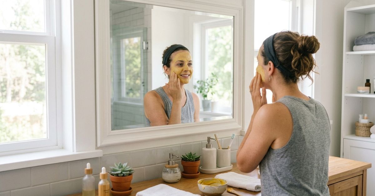 Uma pitada de c�rcuma � usada para dar mais vi�o � pele em casa, mas dermatologistas pedem cautela com a aplica��o