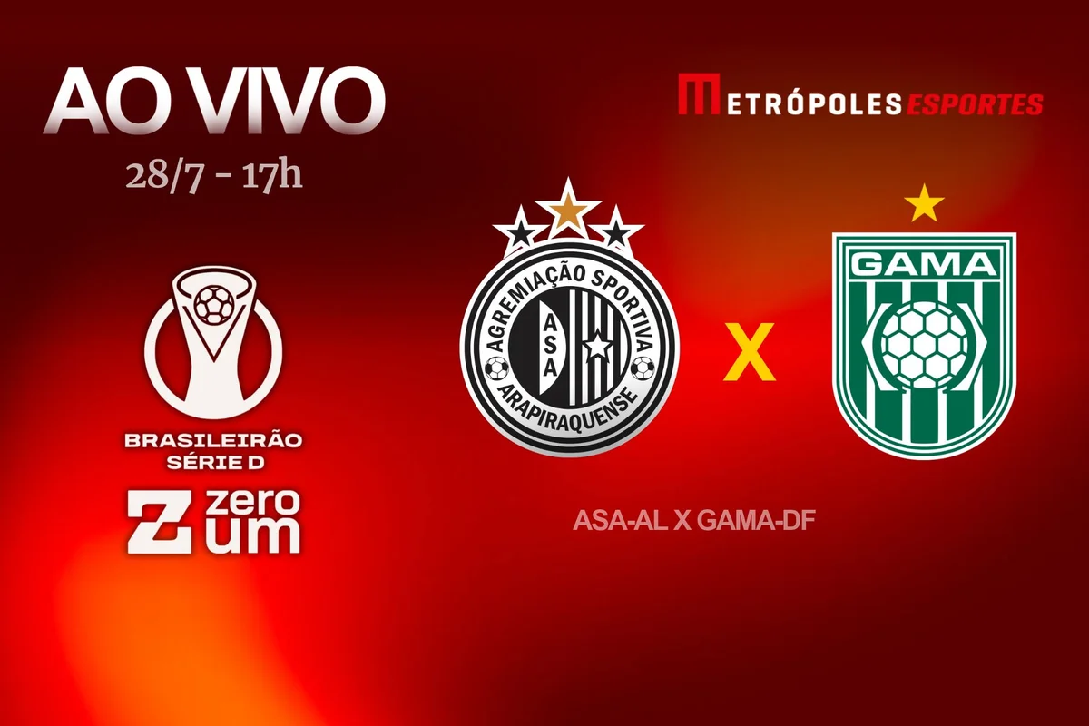S�rie D ZeroUm: Metr�poles transmite semifinal entre Asa-AL x Gama-DF