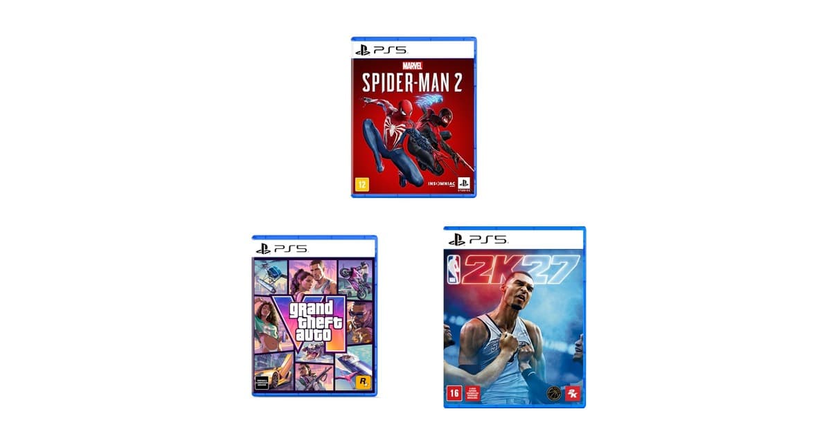 Spider-Man 2, GTA VI e mais: selecionamos os melhores jogos PS5 em promo��o agora