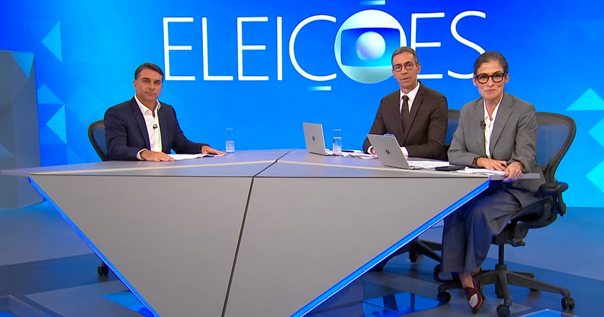 Checamos a entrevista de Fl�vio Bolsonaro para a TV Globo; veja o resultado